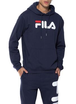 Sweat Fila Pure Hoody Homme et Femme Bleu