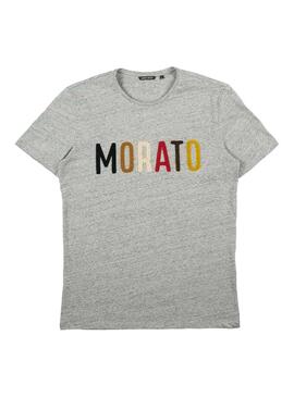 T-Shirt Antony Morato Logo Multicolore pour Homme