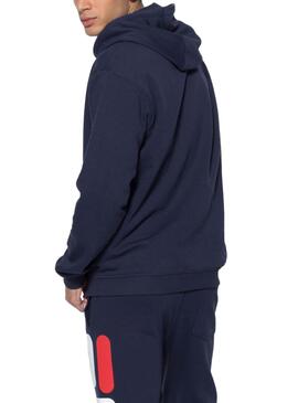 Sweat Fila Pure Hoody Homme et Femme Bleu