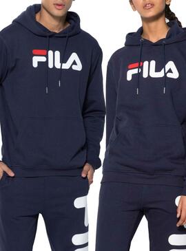 Sweat Fila Pure Hoody Homme et Femme Bleu