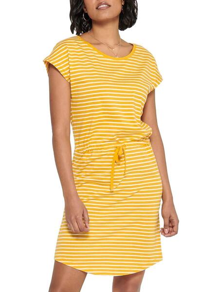 Robe jaune only hotsell