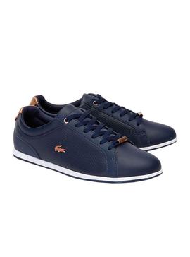 Baskets Lacoste Rey Bleu Marin pour Femme