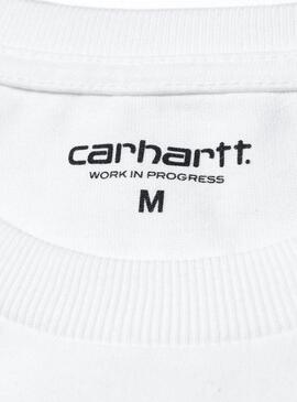 T-Shirt Carhartt Chase Blanc pour Homme