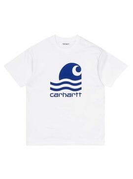 T-Shirt Carhartt Swim Blanc pour Homme