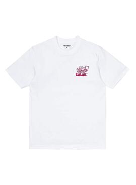 T-Shirt Carhartt Bene Blanc pour Homme