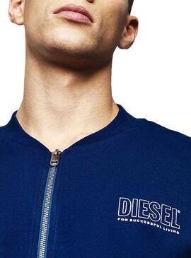 Sweat Diesel Justin Bleu pour Homme