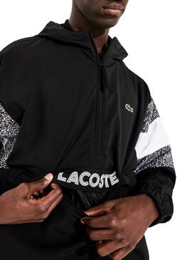 Veste lacoste noir et blanche cheap