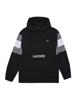 Coupe-vent Lacoste SPORT Jacquard Noir Homme