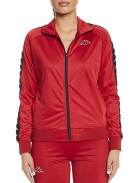 Veste Kappa Wanniston Slim 222 Band Rouge Femme