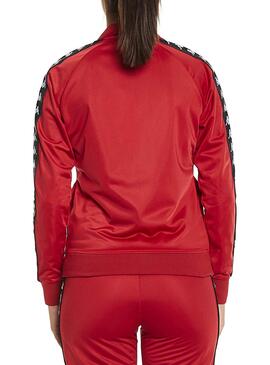 Veste Kappa Wanniston Slim 222 Band Rouge Femme
