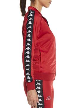 Veste Kappa Wanniston Slim 222 Band Rouge Femme