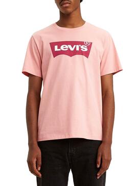 T-Shirt Levis Housemark Graphic Rose pour Homme