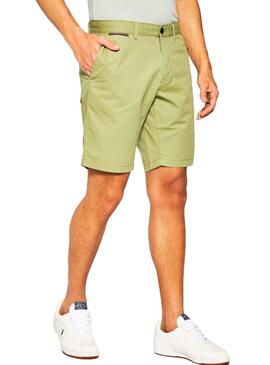 Shorts Tommy Hilfiger Brooklyn Vert pour Homme