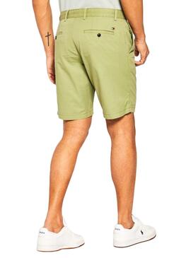 Shorts Tommy Hilfiger Brooklyn Vert pour Homme