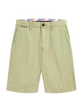 Shorts Tommy Hilfiger Brooklyn Vert pour Homme