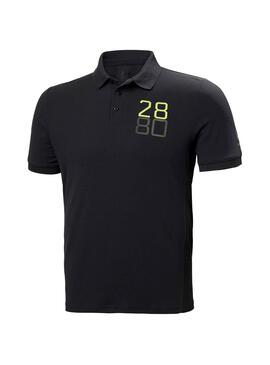 Polo Helly Hansen Racing Noire pour Homme