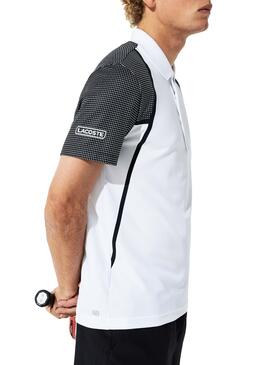 Polo Lacoste Tennis Blanc pour Homme