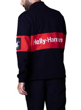 Sweat Helly Hansen Yu Bleu pour Homme