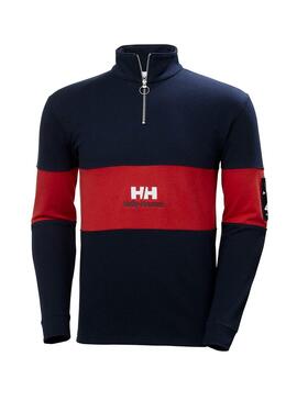 Sweat Helly Hansen Yu Bleu pour Homme