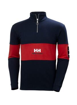 Sweat Helly Hansen Yu Bleu pour Homme