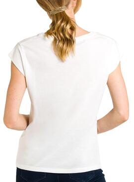 T-Shirt Naf Naf Dessin pour Femme