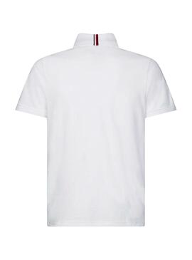 Polo Tommy Hilfiger Insert Blanc pour Homme