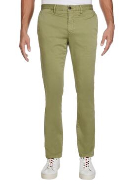 Pantalon Tommy Hilfiger Denton Chino Vert