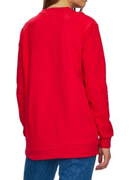 Sweat Calvin Klein Jumpsuitgram Logo Rouge Femme