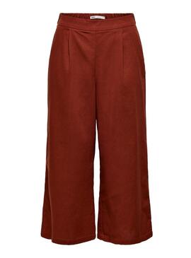 Pantalon Only Carisa Grenat pour Femme