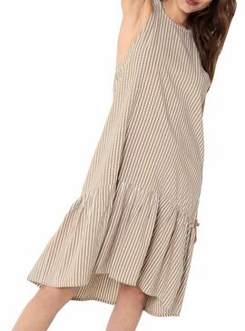 Robe Only Gerry Beige pour Femme