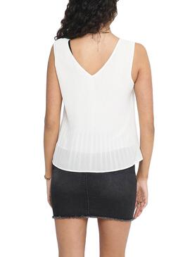 Top Only Lirena Blanc pour Femme