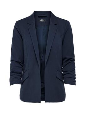 Blazer Only Carolina Bleu Marin pour Femme