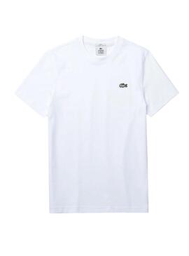 T-Shirt Lacoste Live Basique Blanc Femme et Homme
