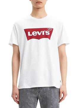 T-Shirt Levis Graphic Blanc pour Homme