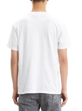 T-Shirt Levis Graphic Blanc pour Homme