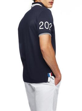 Polo North Sails Saint Tropez Bleu Marine Homme