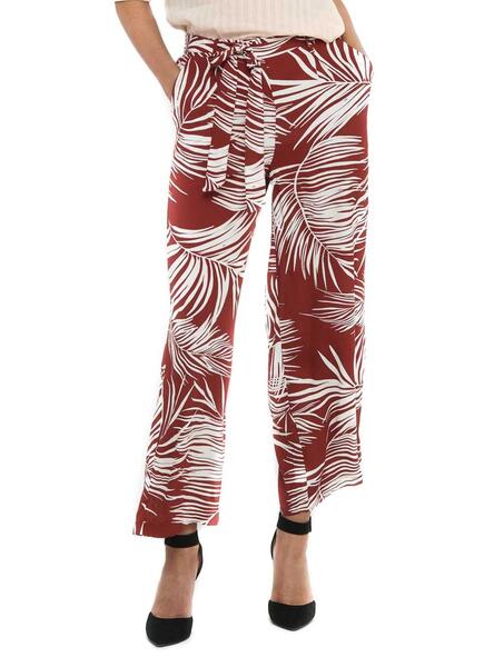 Pantalon deals grenat femme