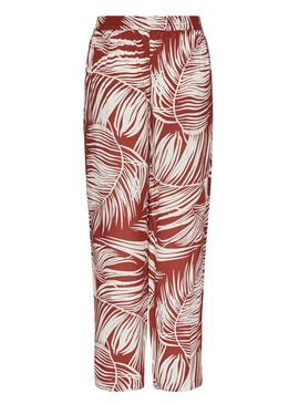 Pantalon Only Agustina Grenat pour Femme