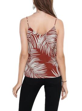 Top Only Augustina Bordeaux pour Femme