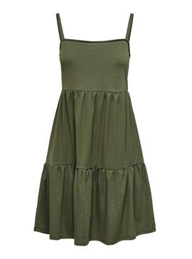 Robe Only Safi Vert pour Femme