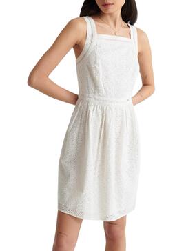 Robe Superdry Blaire Blanc pour Femme