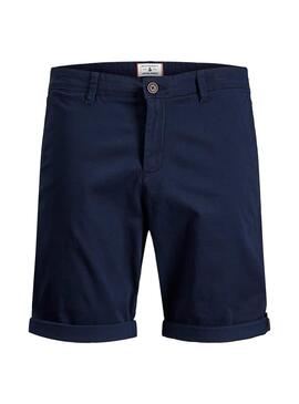 Bermuda Jack and Jones Bowie Bleu pour Homme