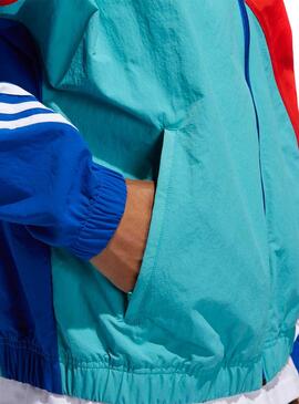 Veste Adidas Off Center Bleu pour Homme