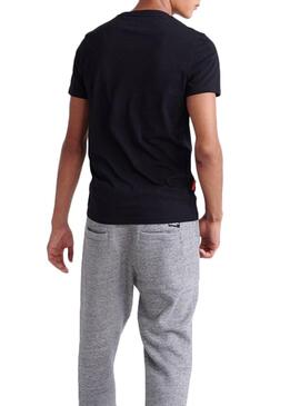 T-Shirt Superdry Collective Noire pour Homme