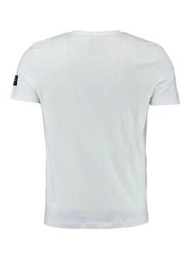 T-Shirt Ecoalf Natal Blanc pour Homme