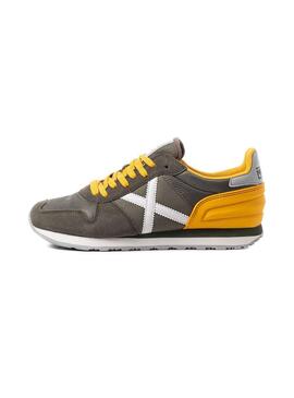 Baskets Munich Massana 359 Vert pour Homme