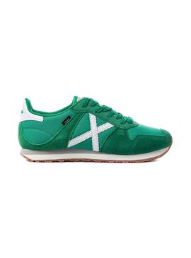 Baskets Munich Massana 368 Vert pour Homme