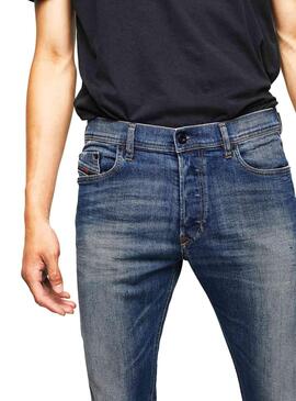 Jeans Diesel Tepphar Bleu pour Homme