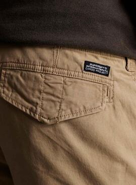 Bermuda Superdry Core Cargo Beige pour Homme