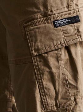 Bermuda Superdry Core Cargo Beige pour Homme